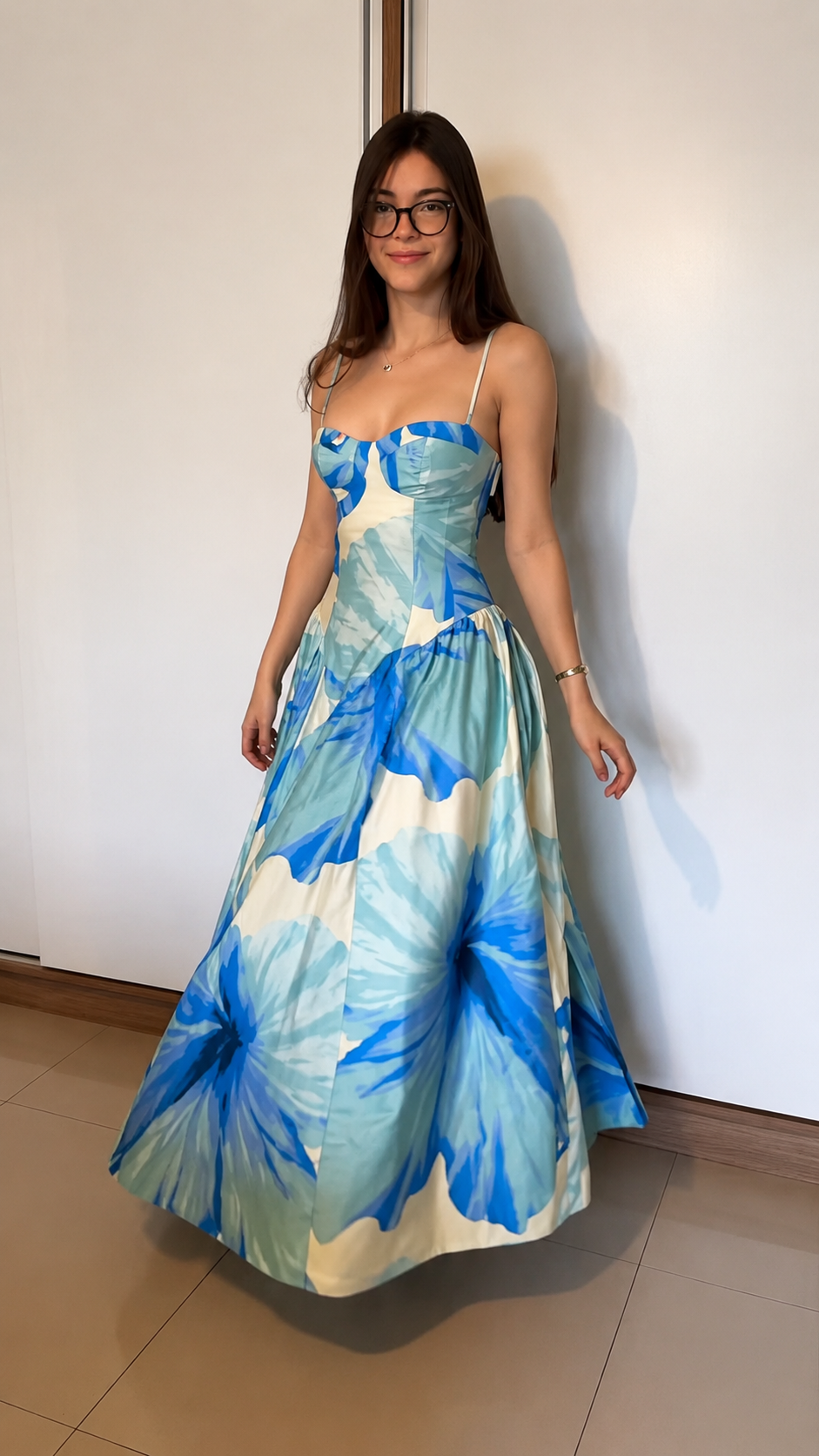 1701 | Vestido Farm - Moana Blue